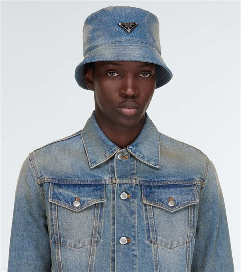 men's prada hat|prada denim hat.